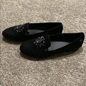 NEVER WORN SimplyVera flats with jewel detail